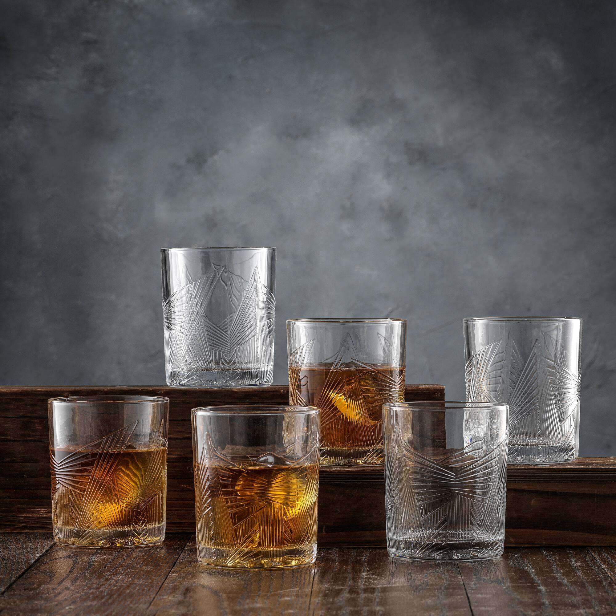JoyJolt® Gatsby Art Deco Whiskey Decanter & Glasses Set